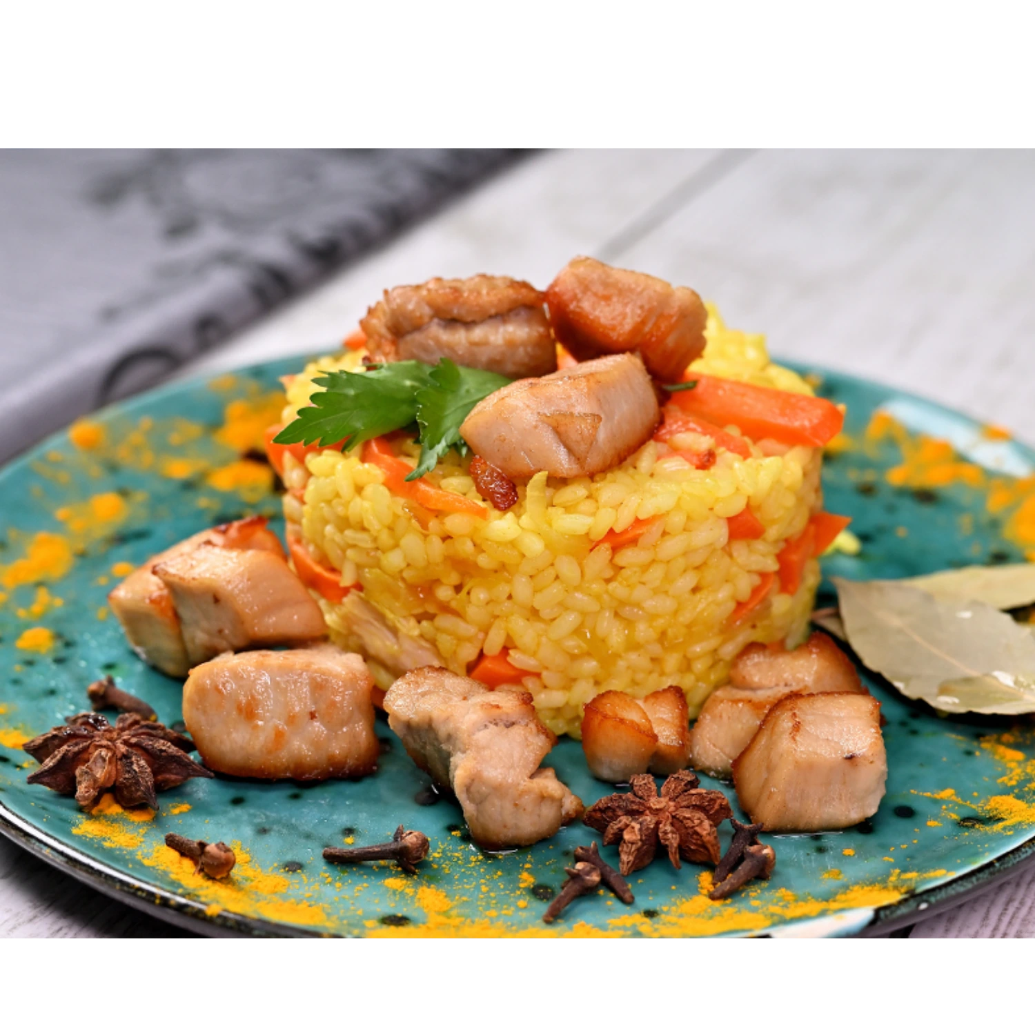 Плов з куркою