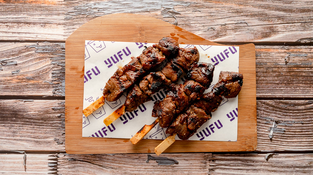 A12 KOREAN BEEF SKEWERS (4PCS)