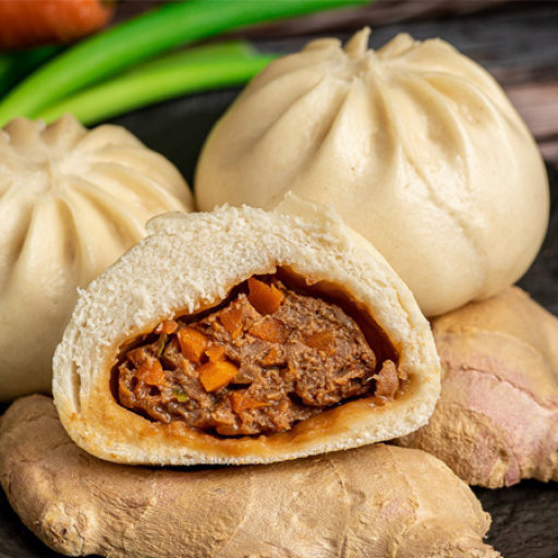 Chicken With Hoisin Sauce Bao, Baozi