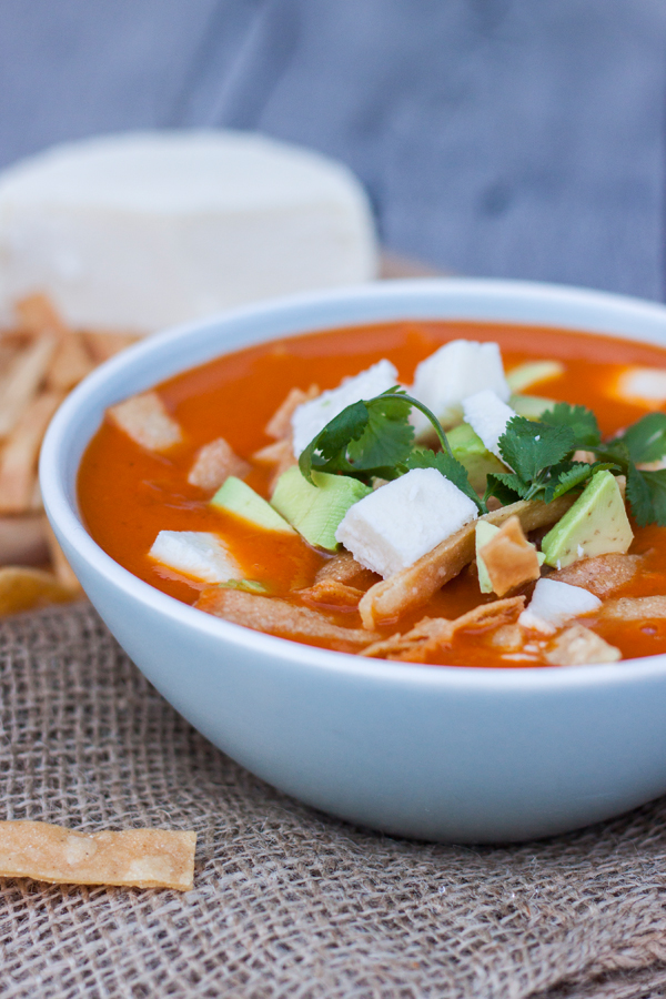 Sopa de tortilla