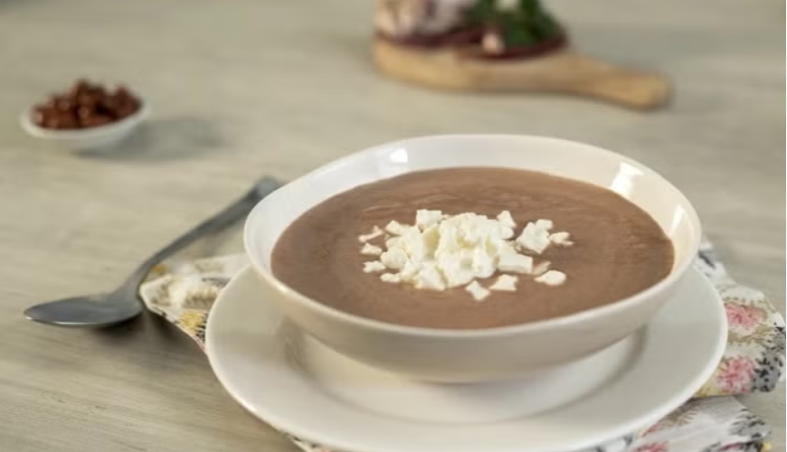 Crema de frijol