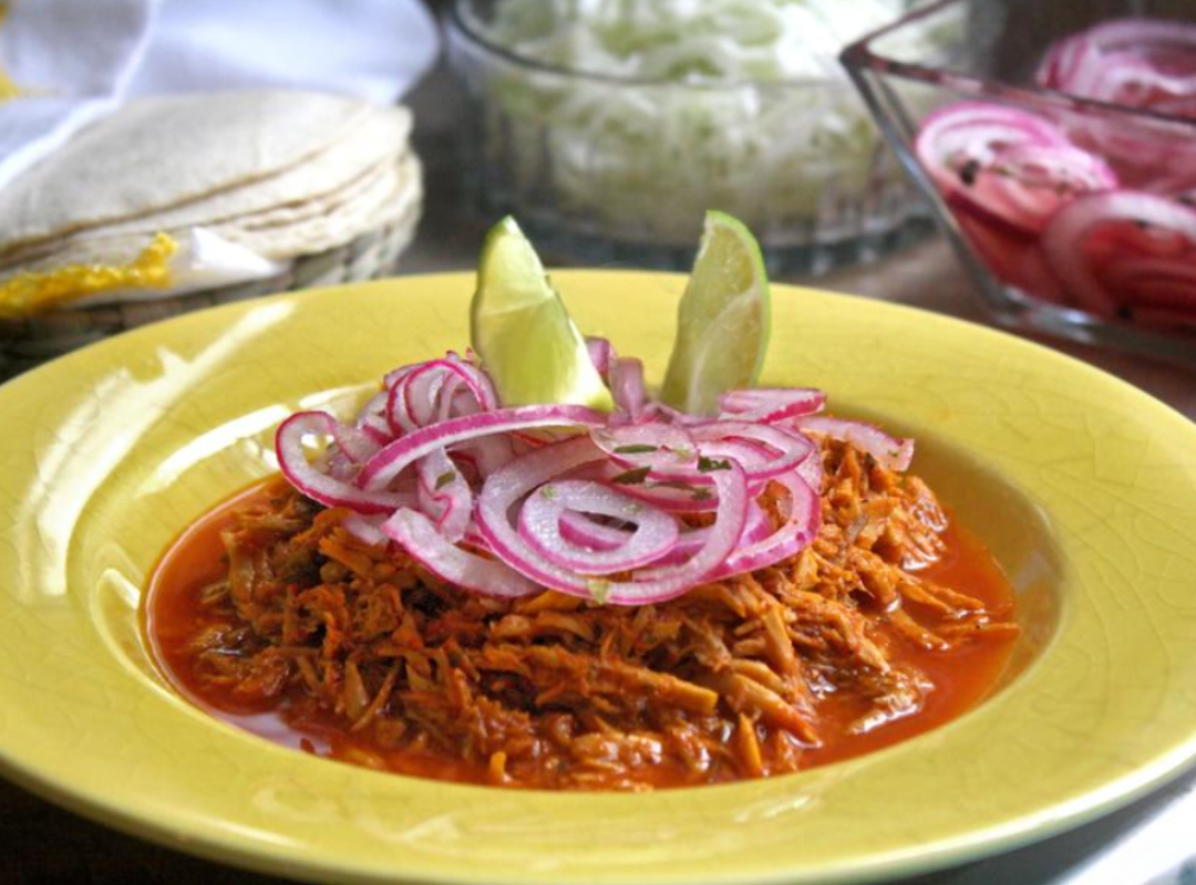 Cochinita pibil de pollo