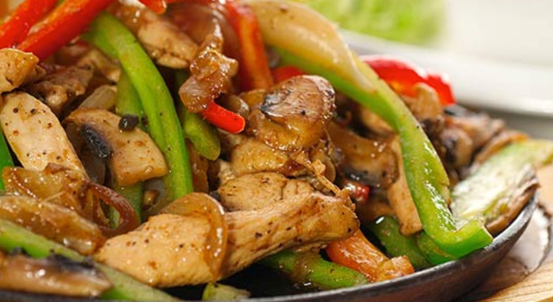 Fajitas de pollo