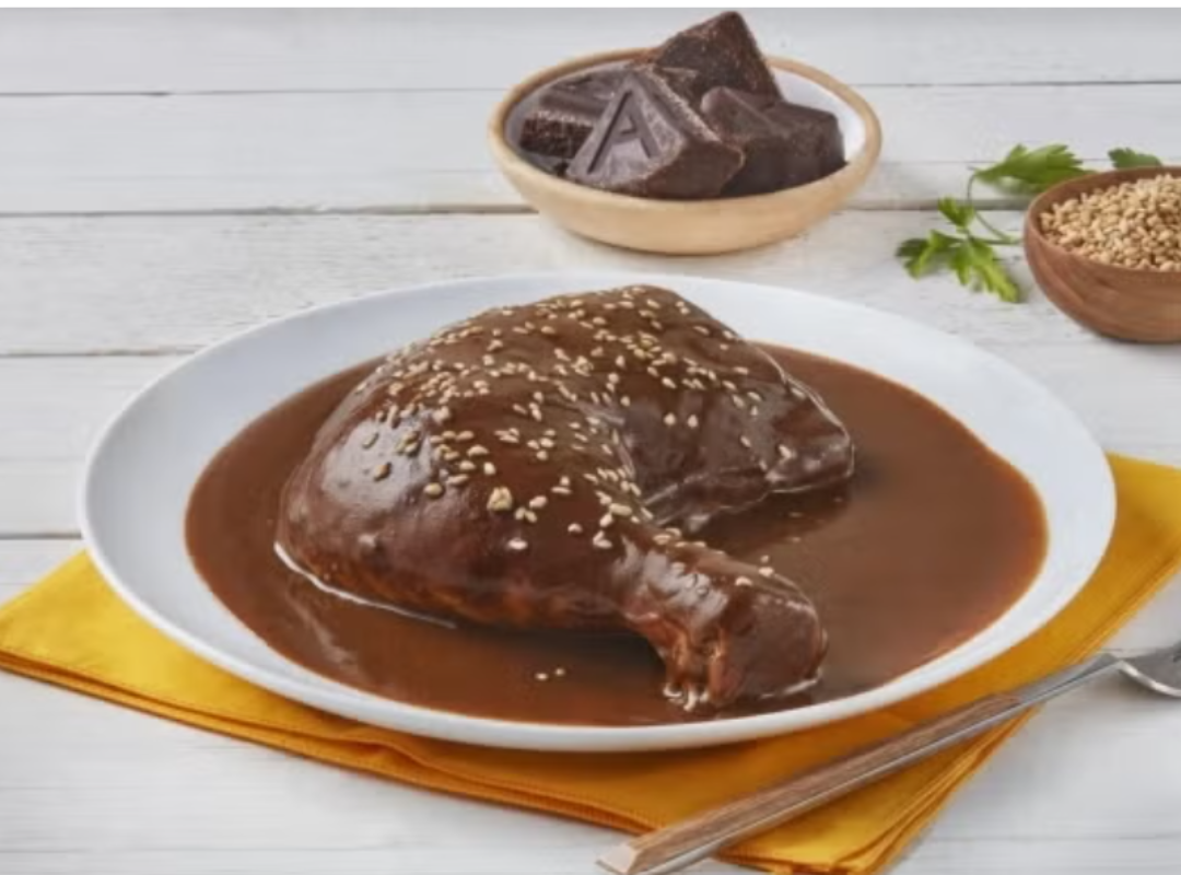 Mole con pollo