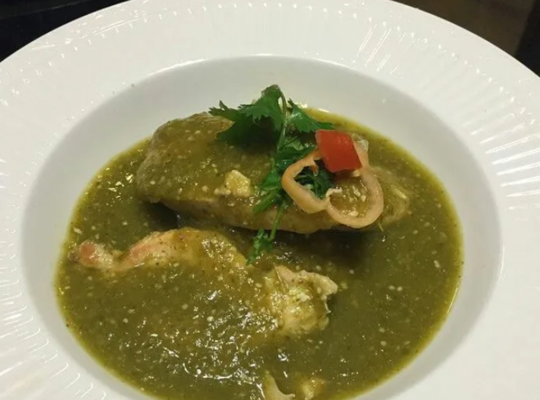 Pechugas en salsa verde