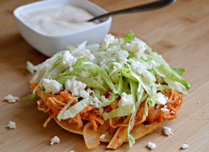 Tostadas de tinga