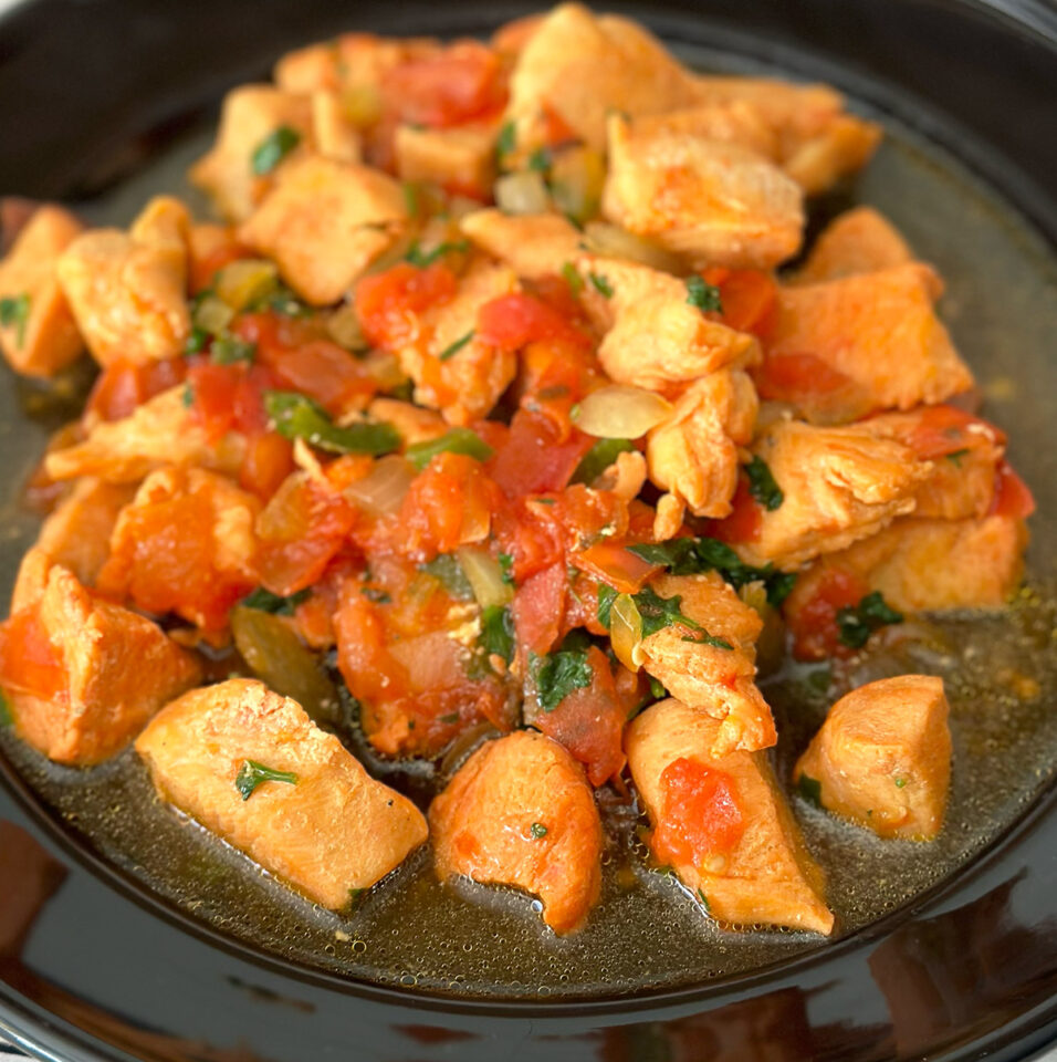 Pechuga a la mexicana