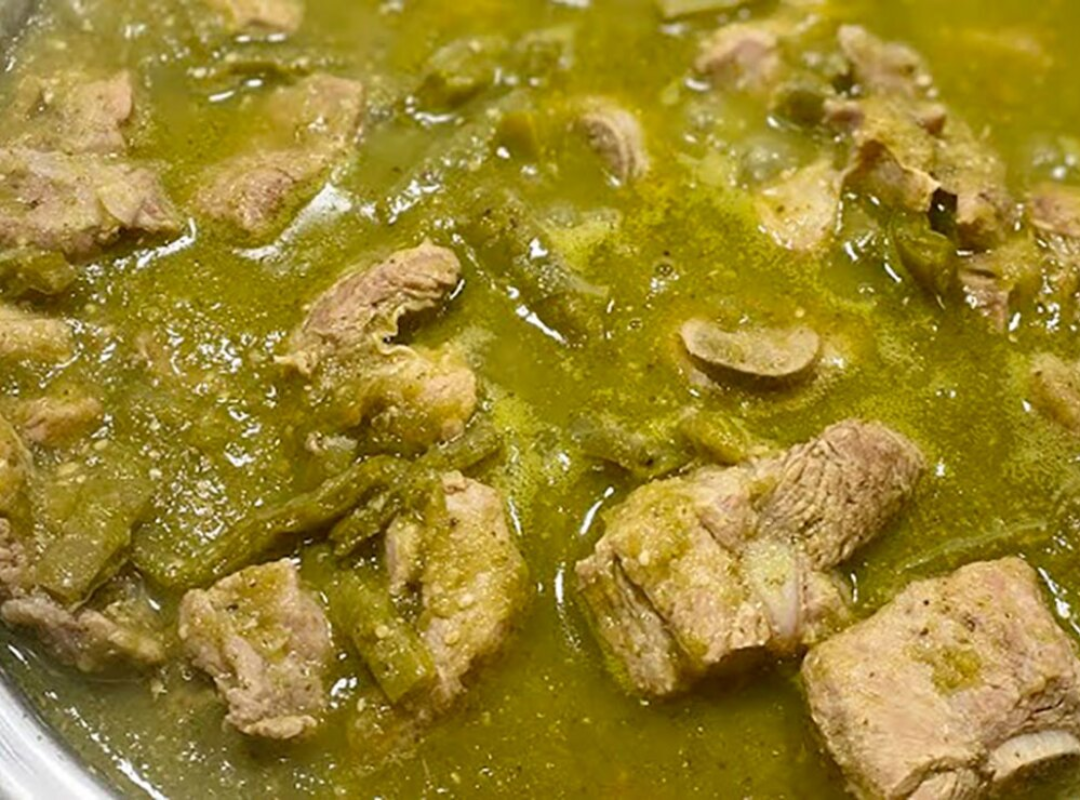 Costilla de cerdo en salsa verde