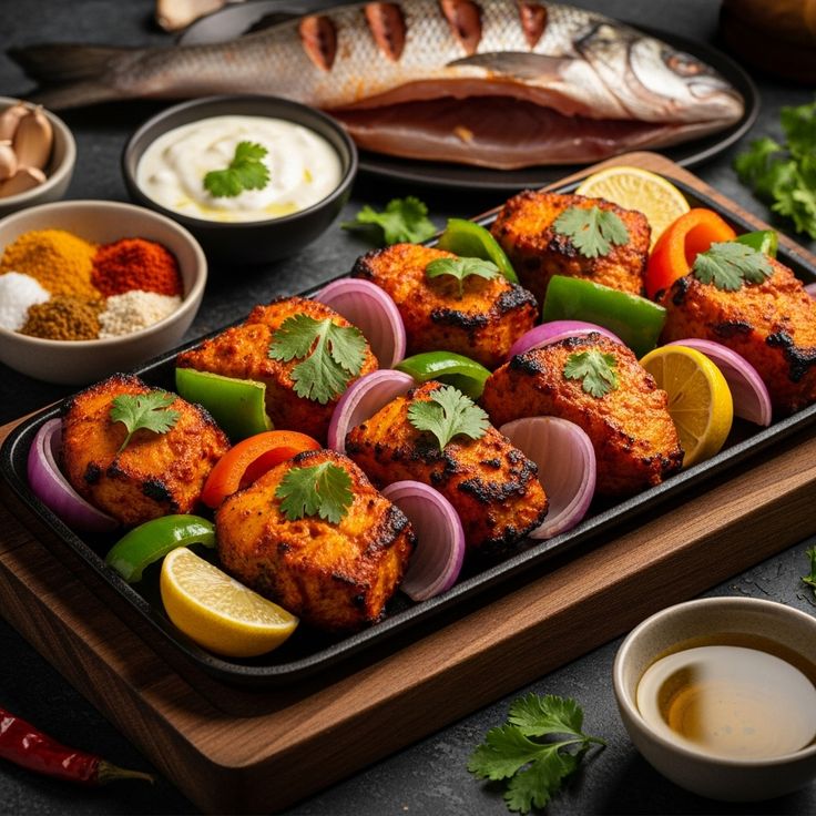 Fish Tikka Tandoori