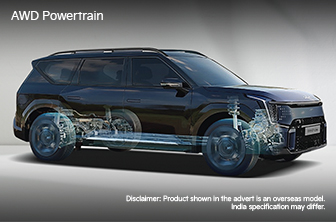Experience superior control and stability with the EV9's advanced AWD powertrain for all terrains.