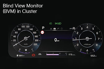Provides real-time information and vehicle status.