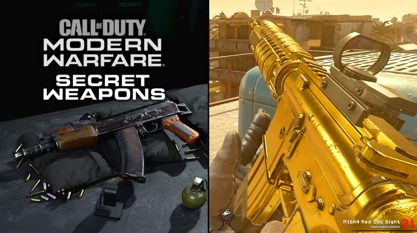 How To Build 15 Secret Weapons In Modern Warfare Ak74u M16 More Dexerto