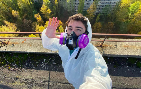Tyler Oliveira visits Chernobyl
