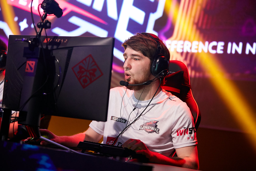 Cooman playing for Winstrike at StarLadder