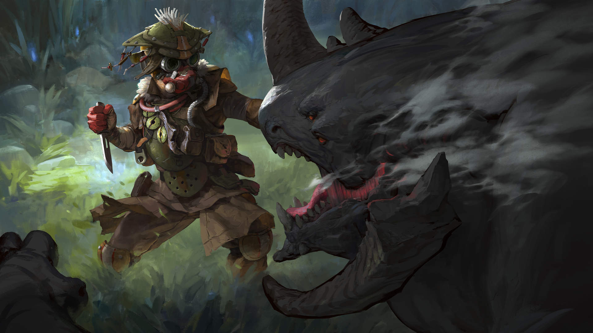 Bloodhound in Apex Legends.