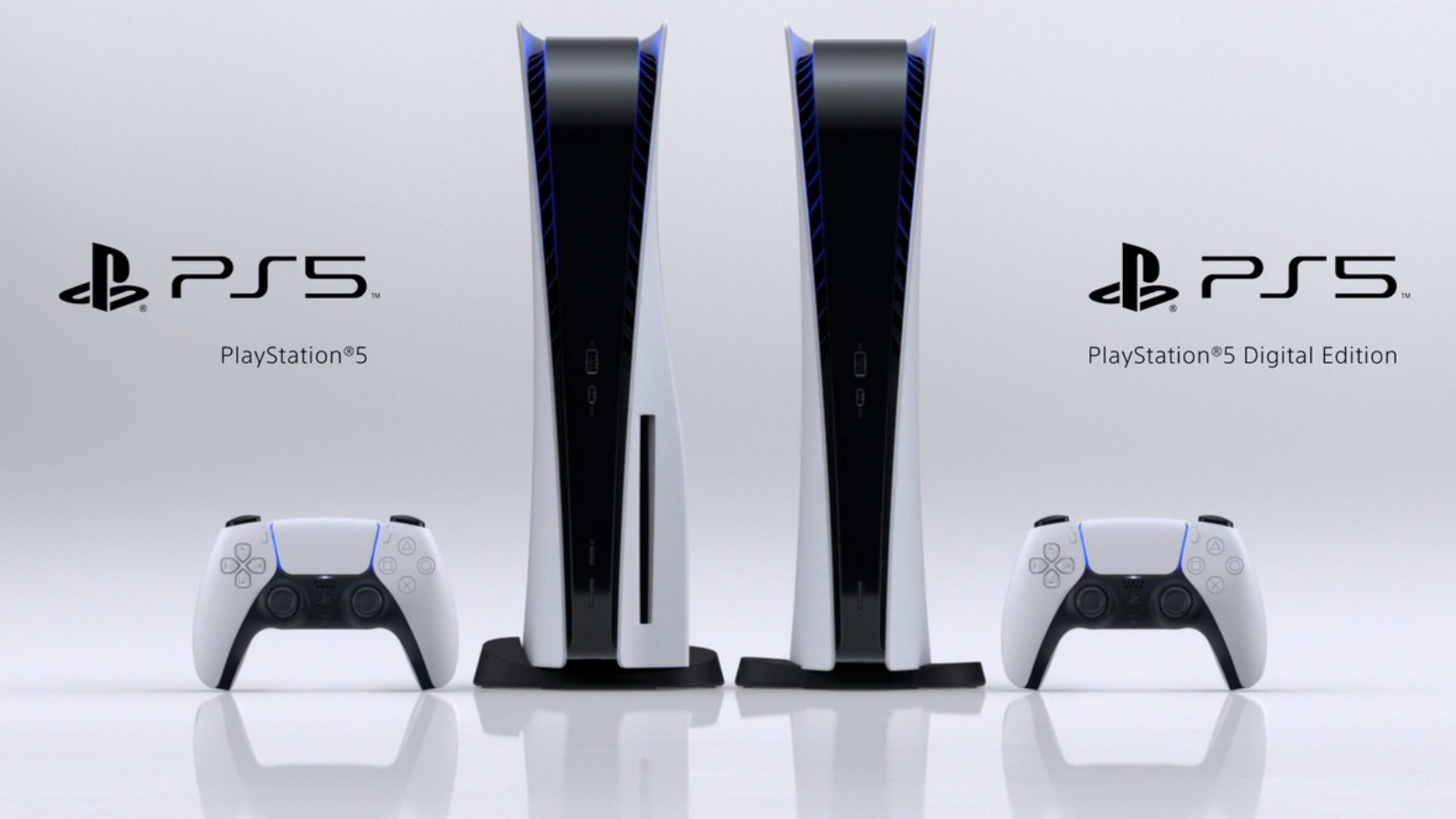 Standard and Digital PlayStation 5 editions