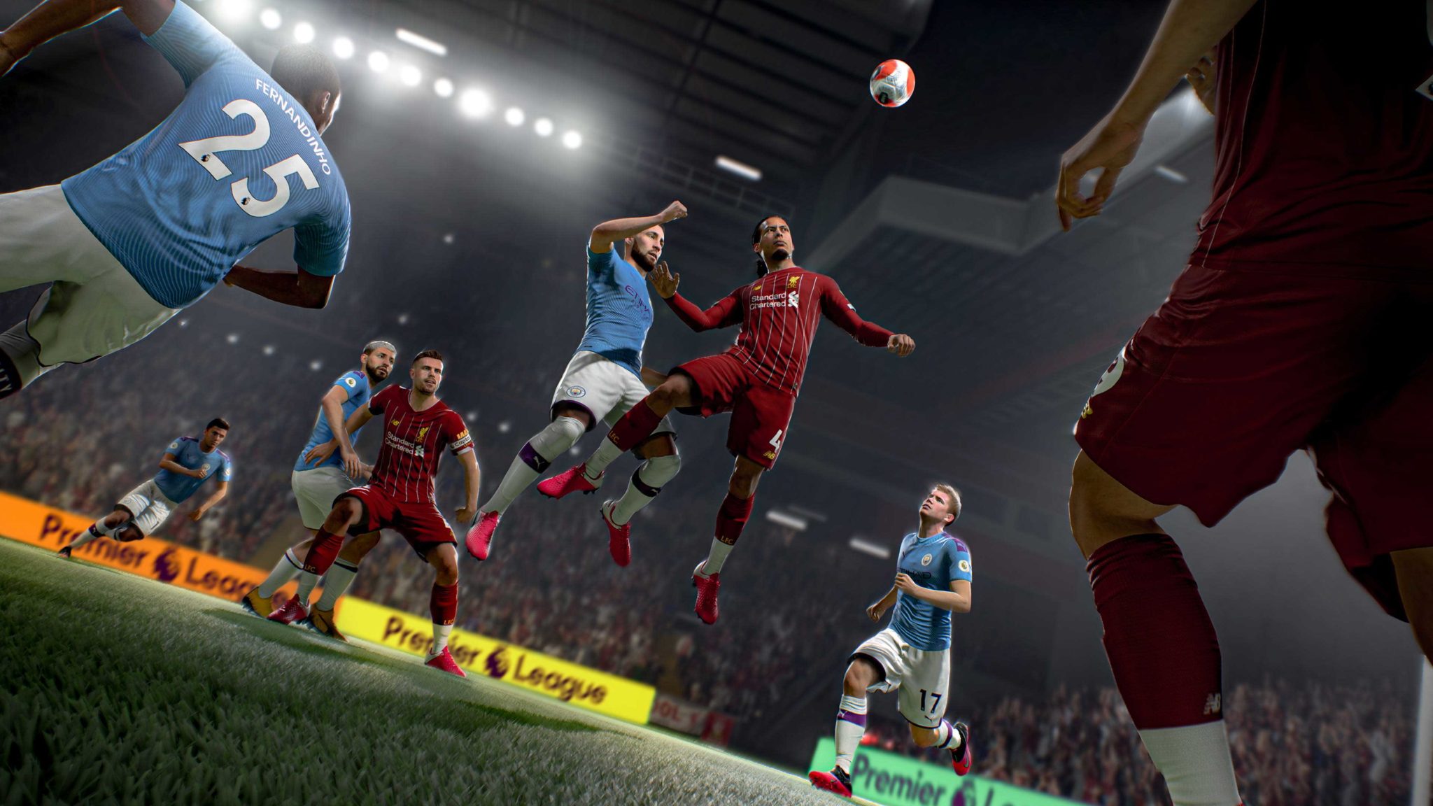 Virgil van Dijk in FIFA 21