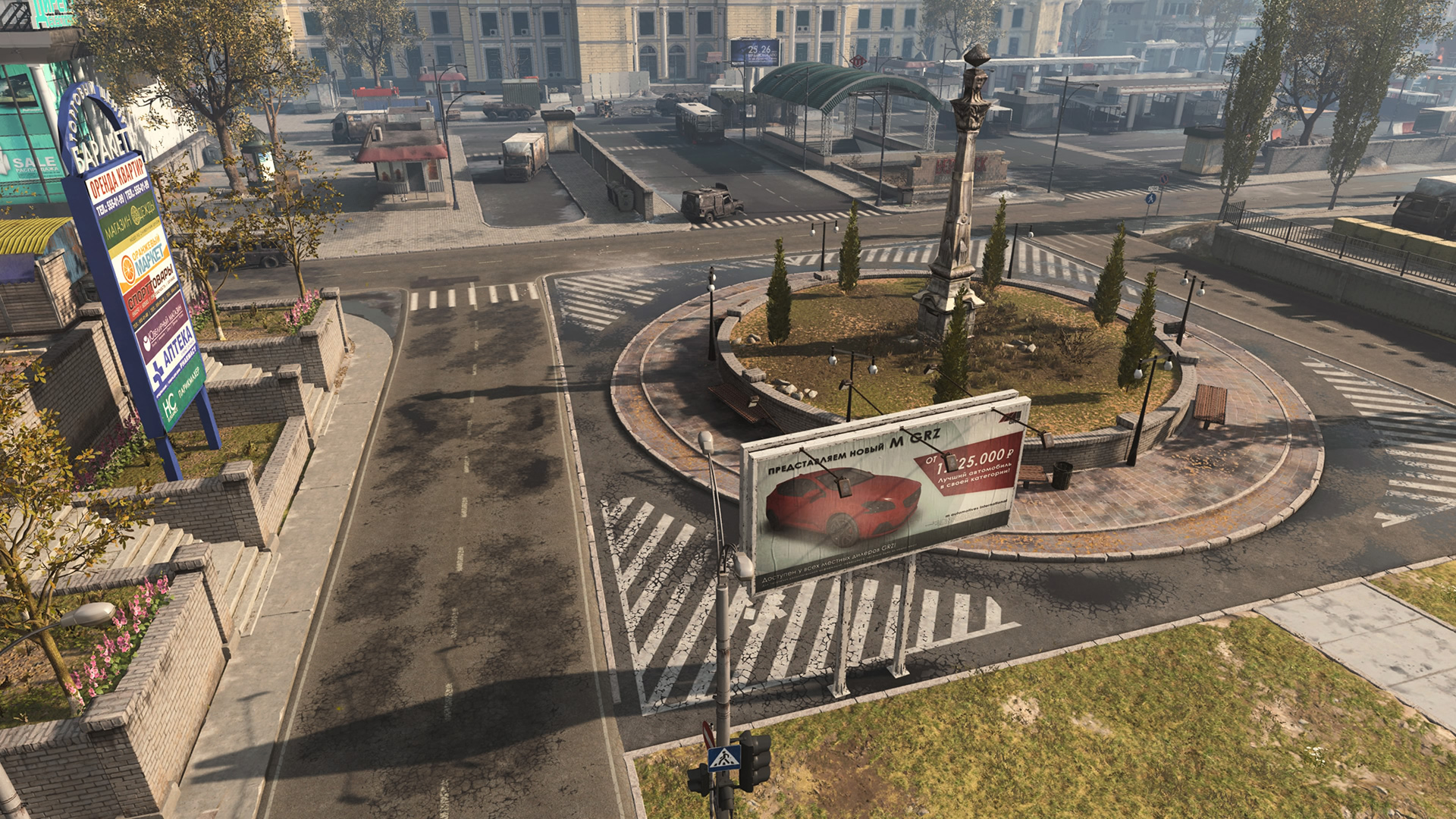 Warzone barakett promenade location