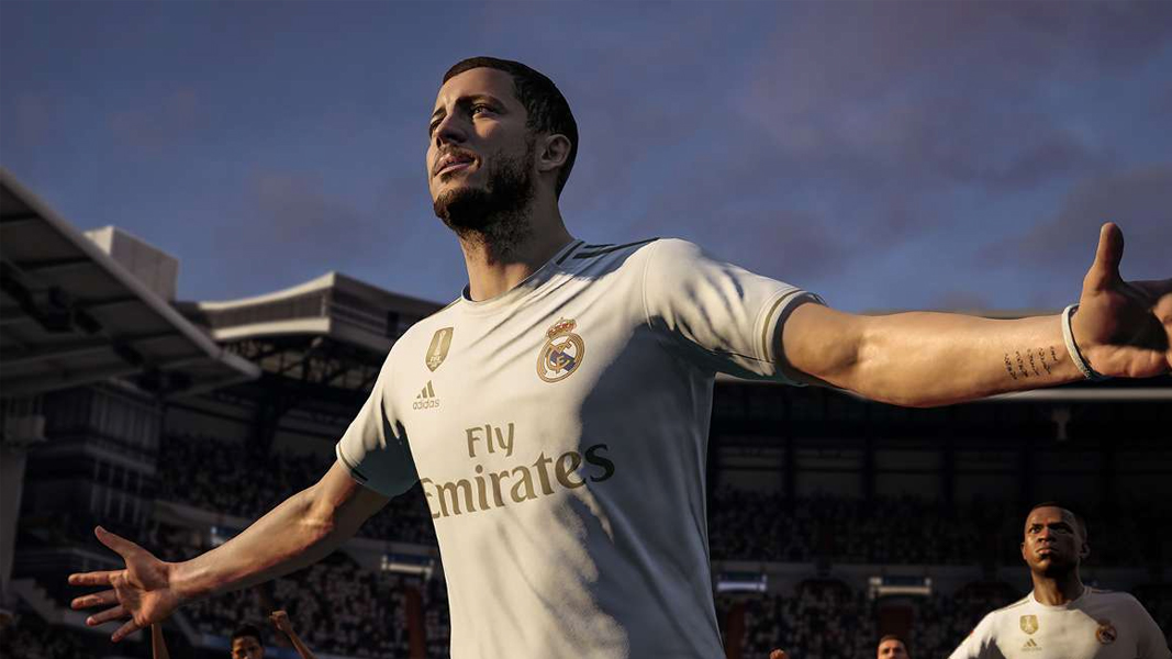 Eden Hazard for Real Madrid in FIFA 20