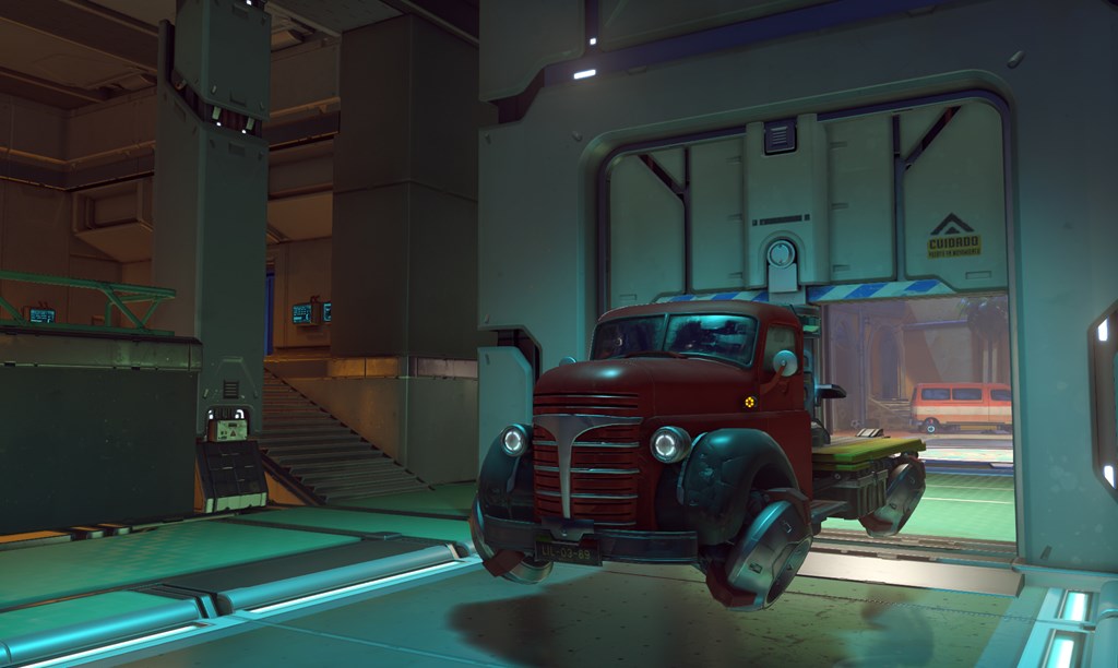 Payload on Dorado in Overwatch