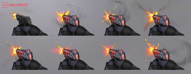 Valorant's Enderflame concept art