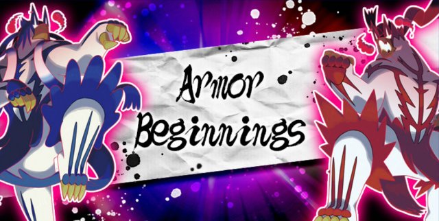 Pokemon Armor Beginnings tournament art