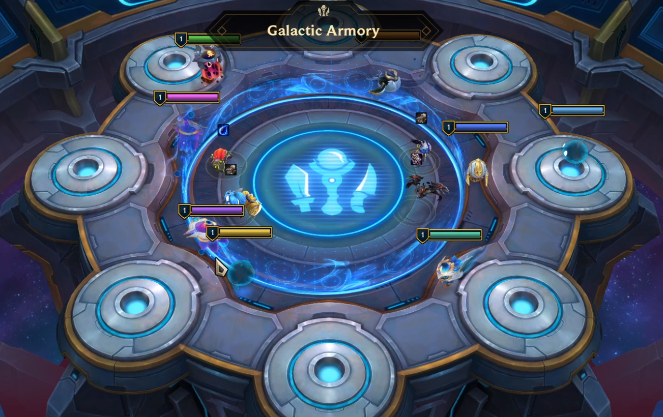 Galacity Armory Galaxy in Teamfight Tactics