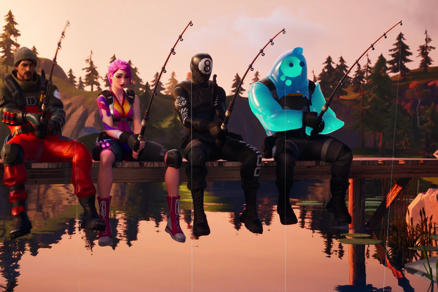 Fortnite Season 3 fishing