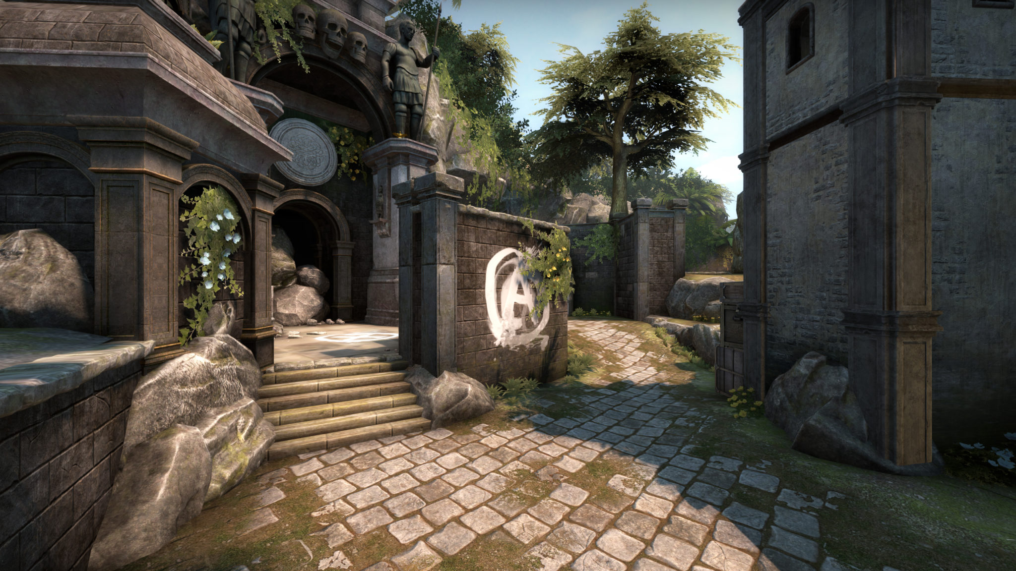 Mutiny A site in CSGO