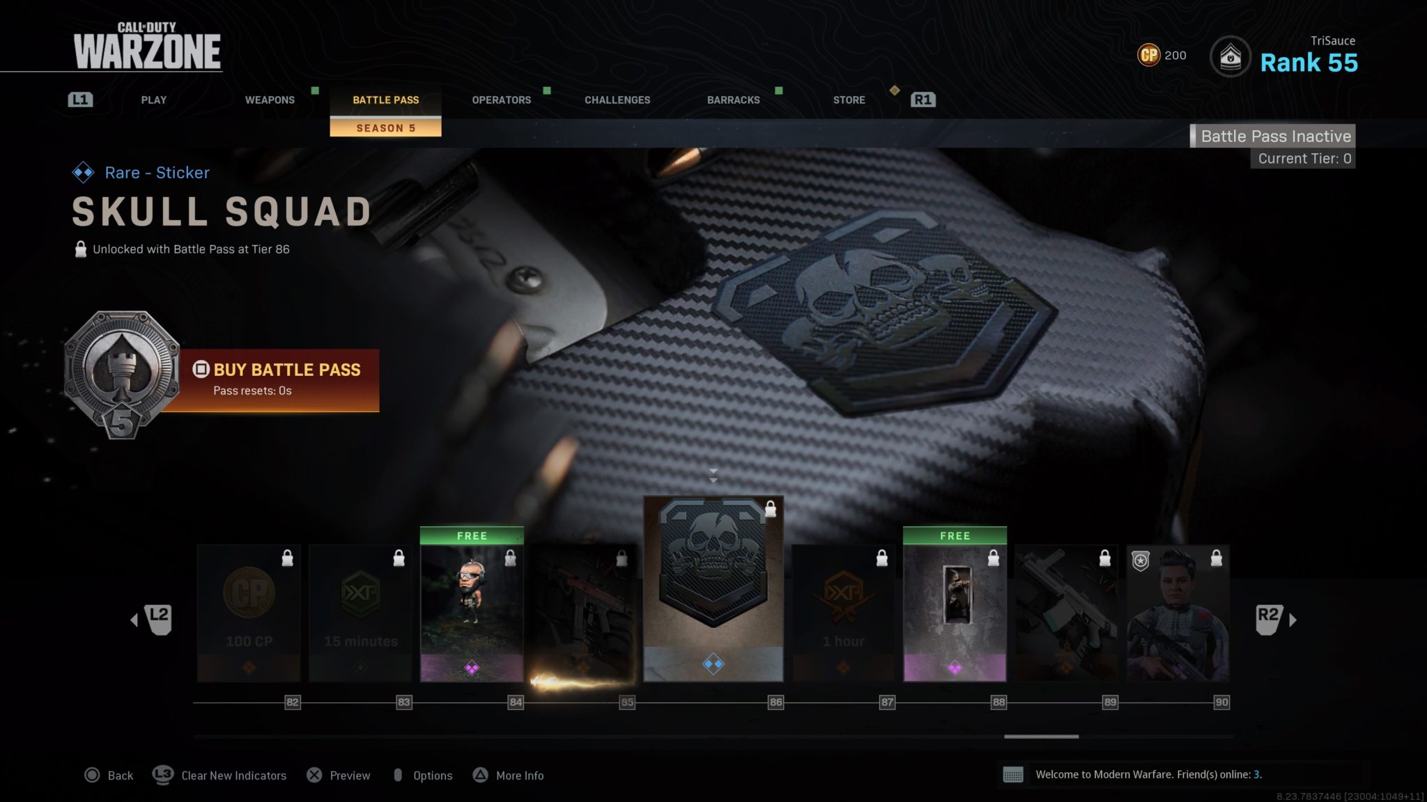 Modern Warfare Season 5 Battle Pass