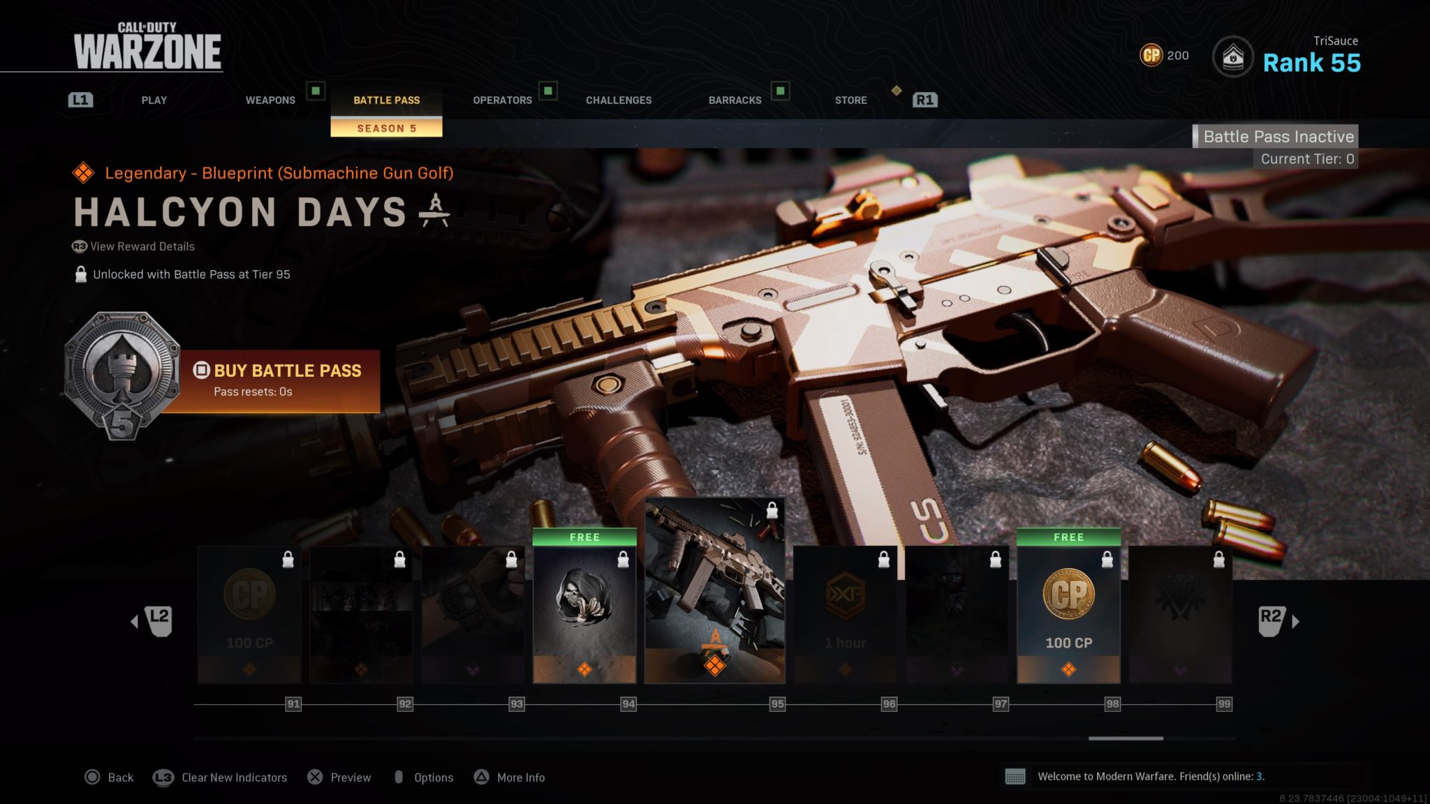 Modern Warfare Season 5 Battle Pass