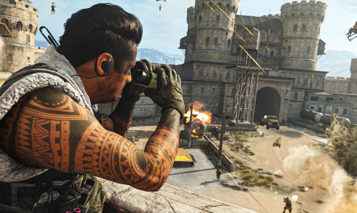 Warzone Prison spotter scope