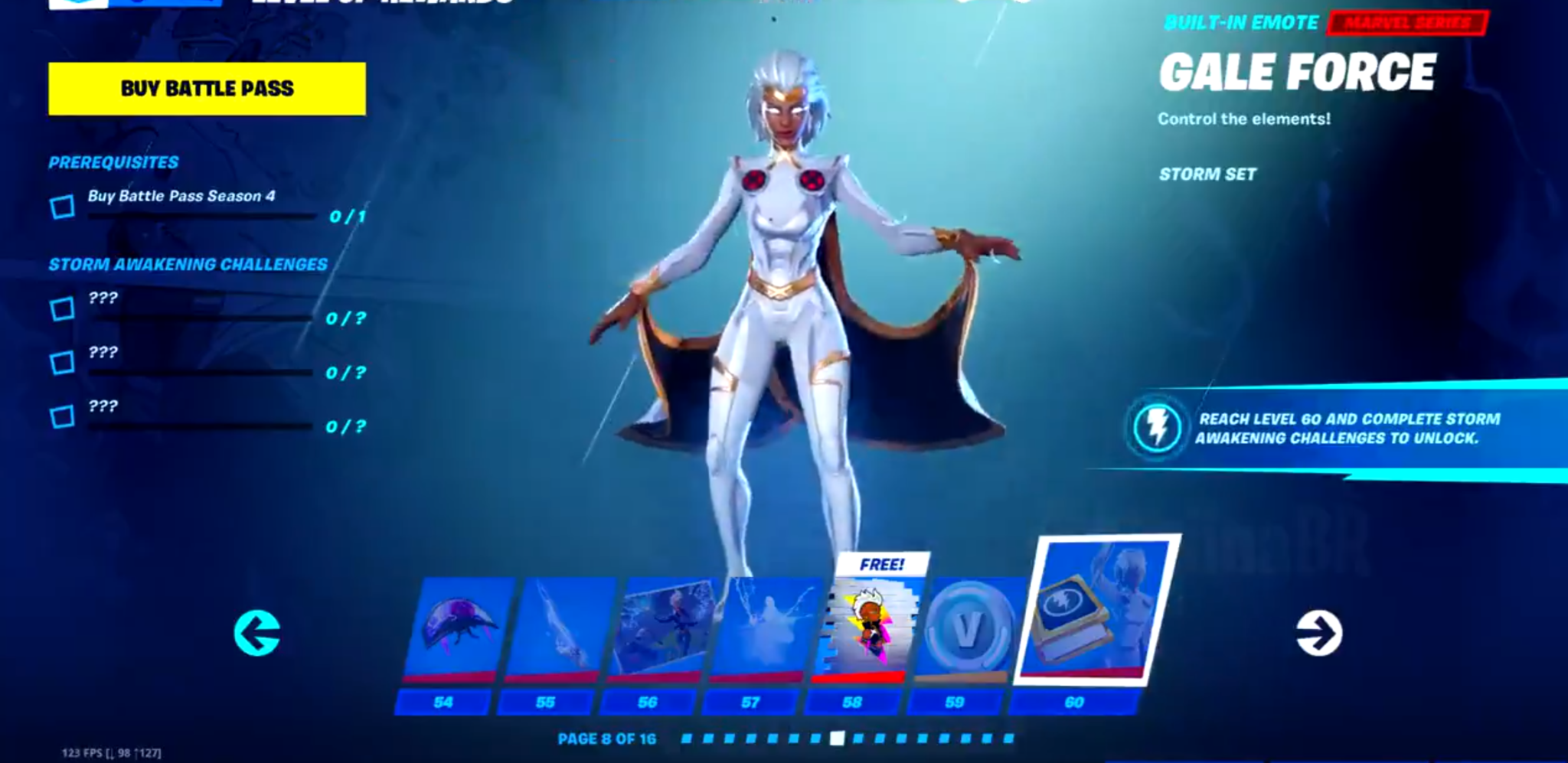 Fortnite Season 4 Nexus War Battle Pass