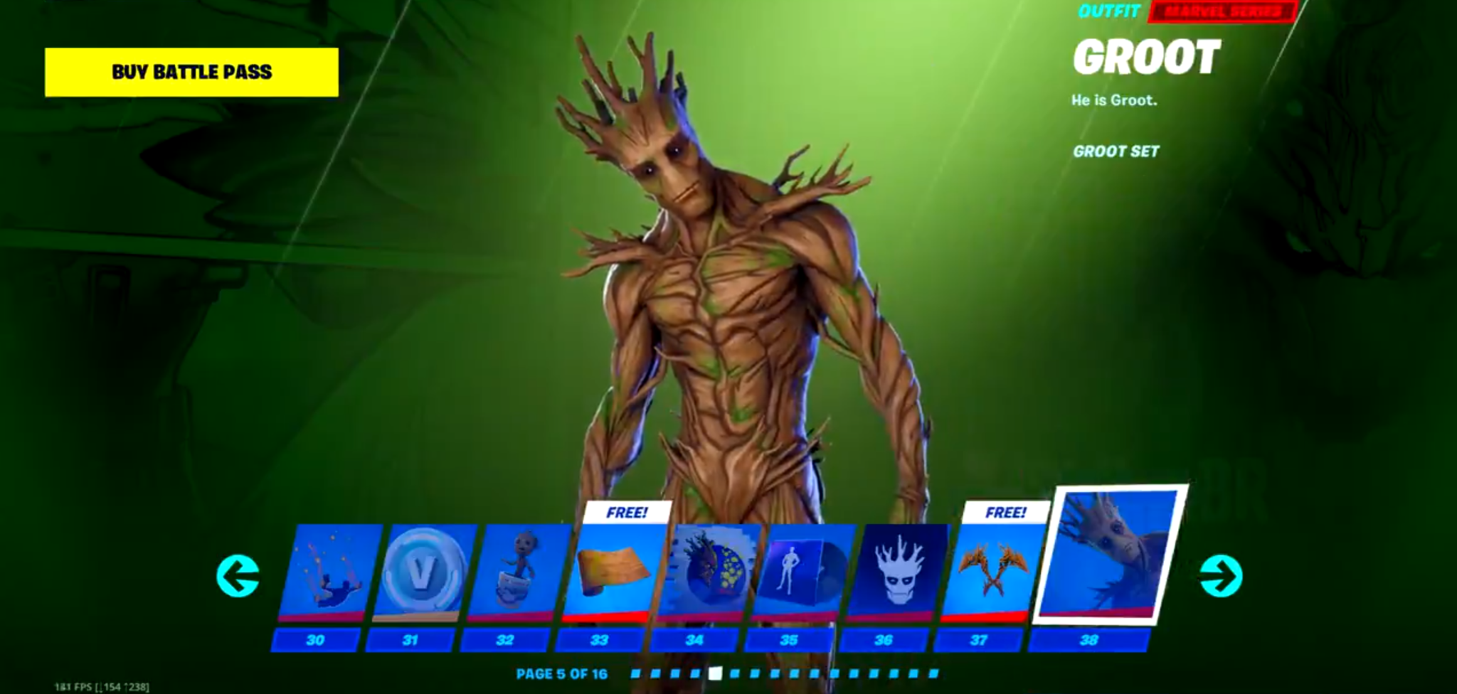 Fortnite Season 4 Nexus War Battle Pass