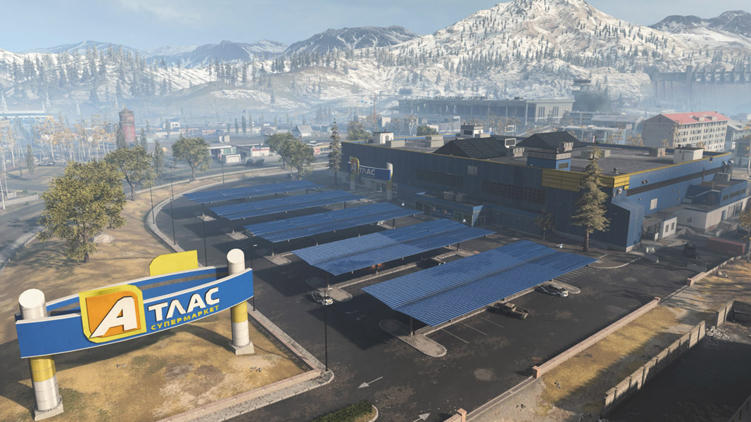 Superstore outside shot from Warzone