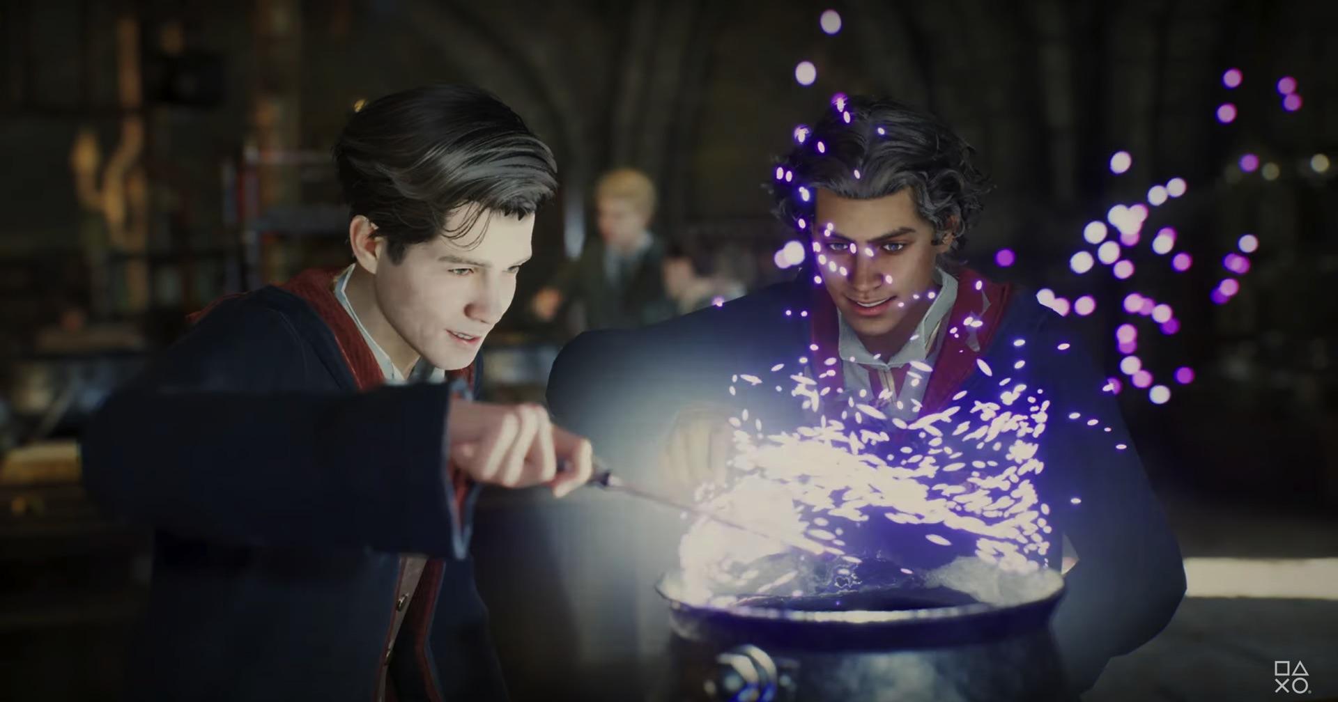 Hogwarts Legacy cauldron spell