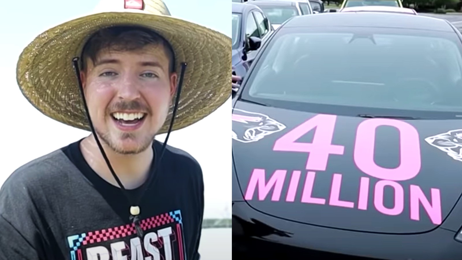 Mr Beast stuns YouTube sub with insane 40 car giveaway