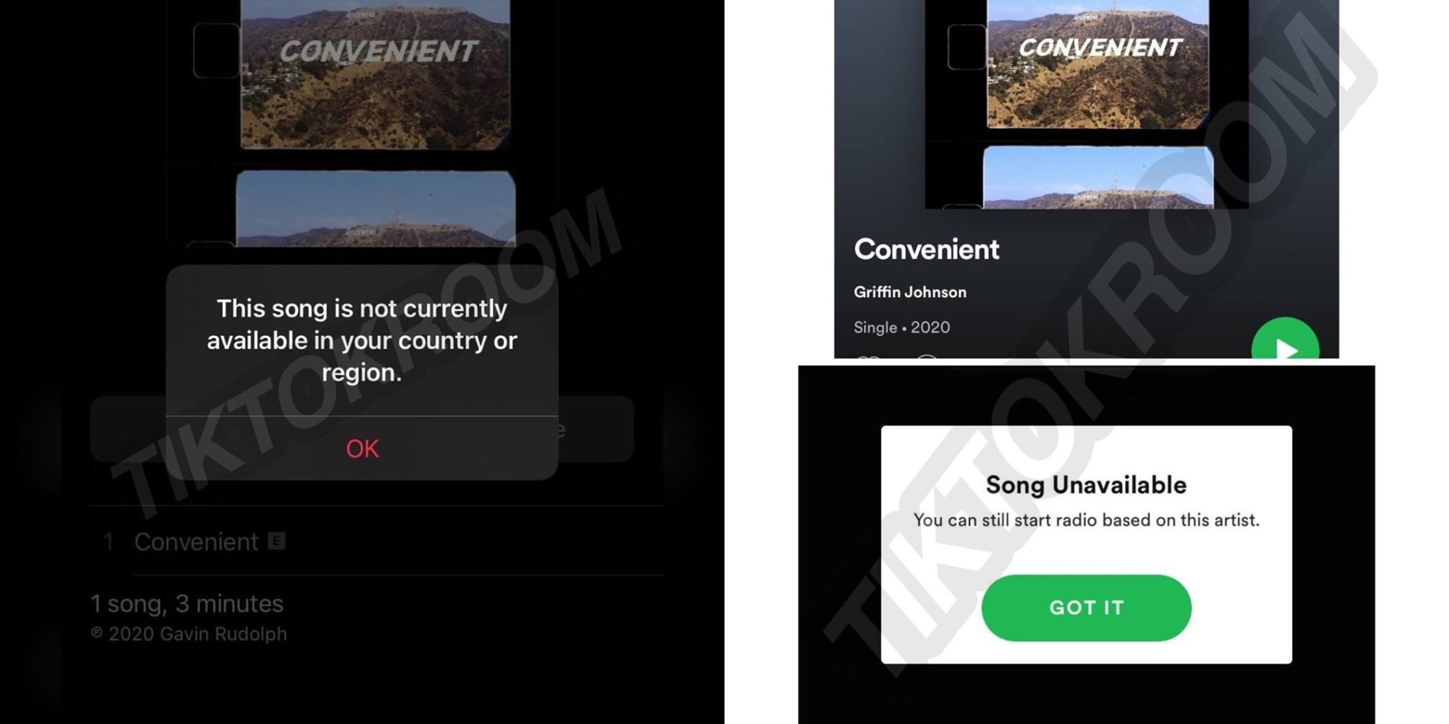 Griffin Johnson deleted Convenient Spotify Apple Music