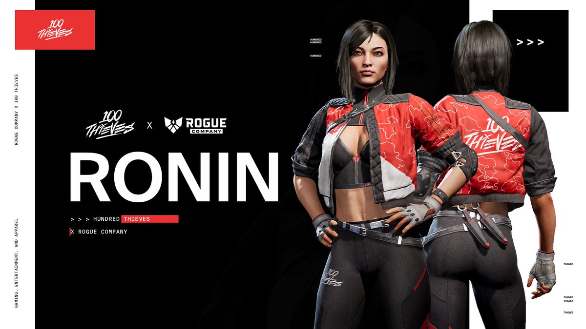 Rogue Company 100T Ronin Skin