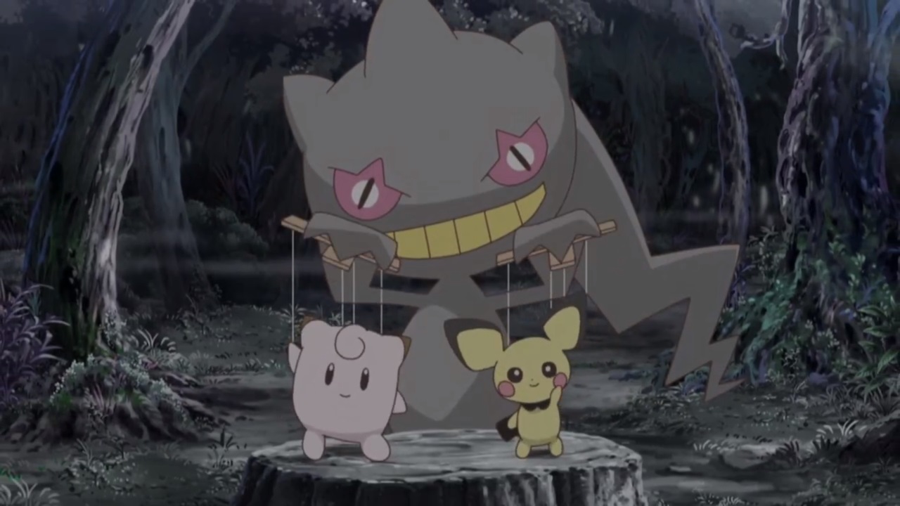 Banette in the anime