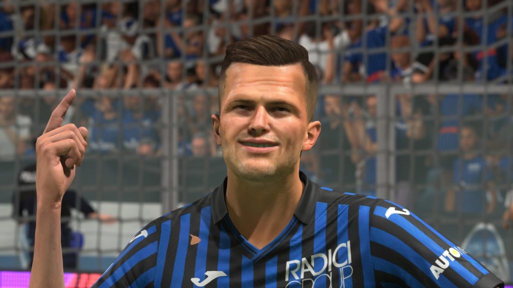Josip Iličić scored a goal and set up another against Benevento on Saturday.