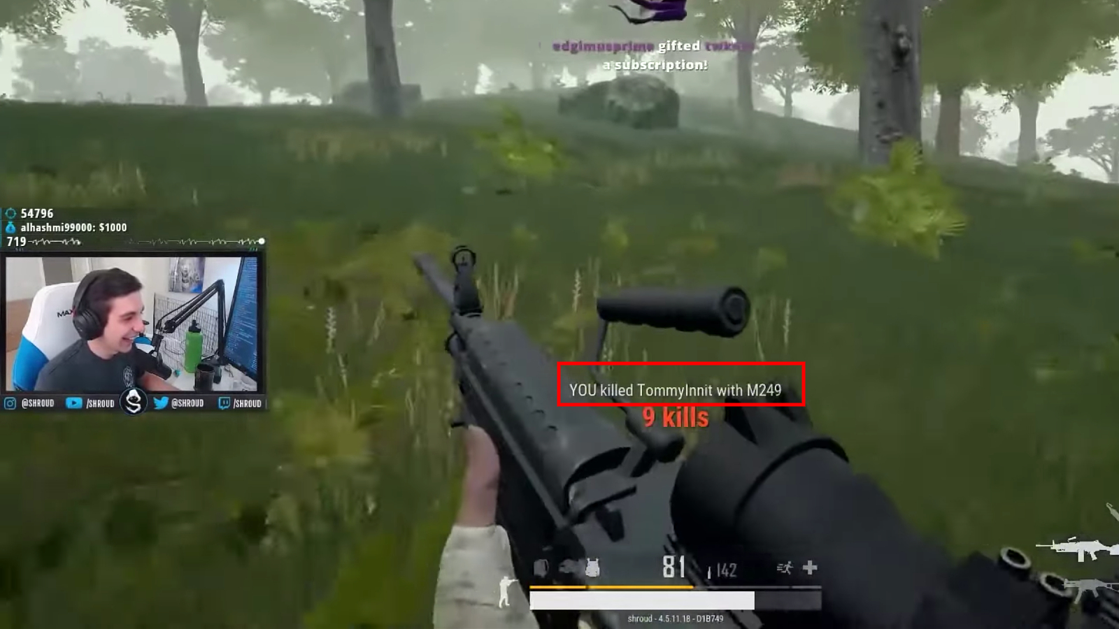 Tommyinnit stream sniping shroud