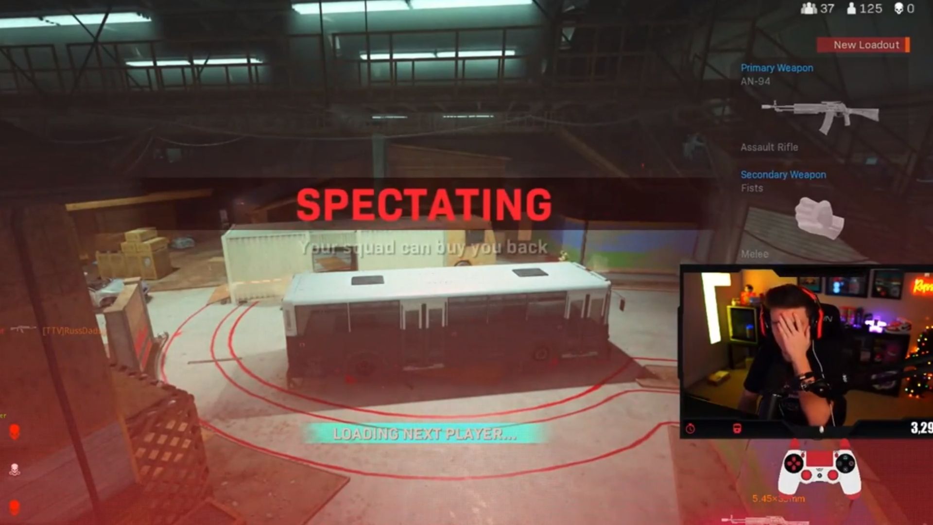 Warzone spectating