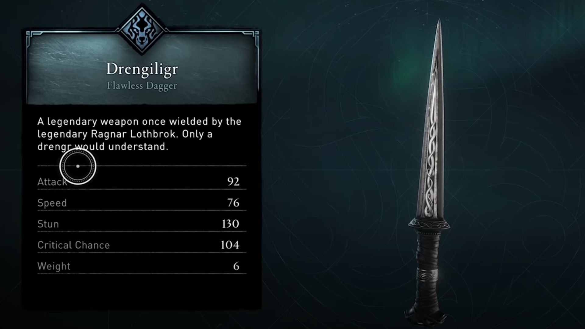 Drengiligr dagger