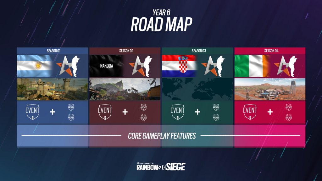 Rainbow Six Year 6 roadmap