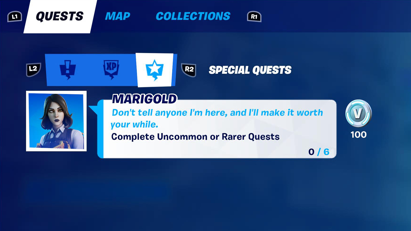 Marigold Challenges in Fortnite