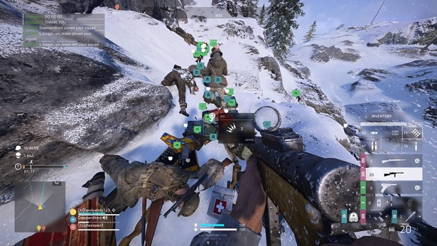 The looting in Firestorm has been improved in the latest update. Screengrab of Firestorm