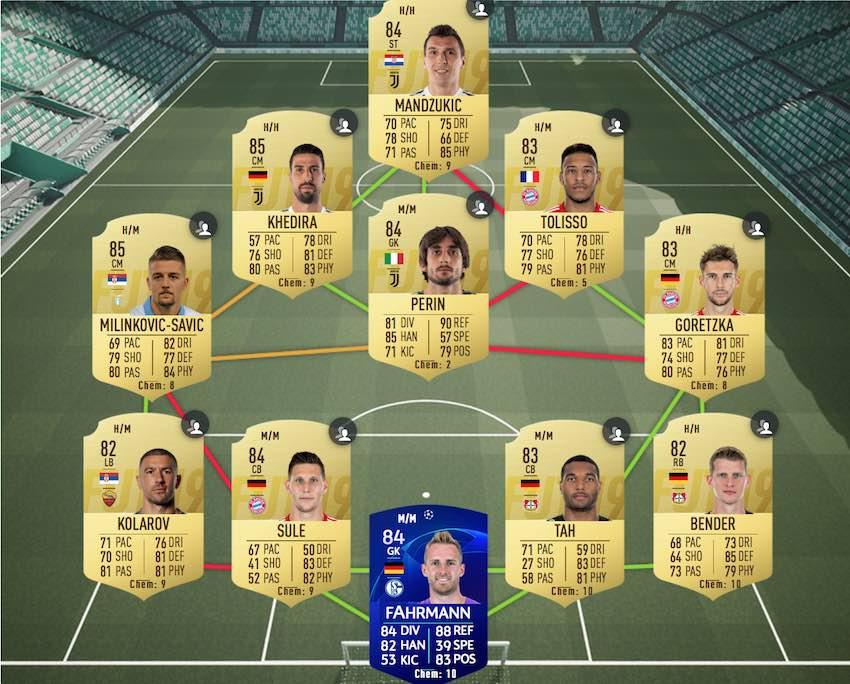 FIFA 19 Die Königsblauen SBC Solution Xbox One (66k)