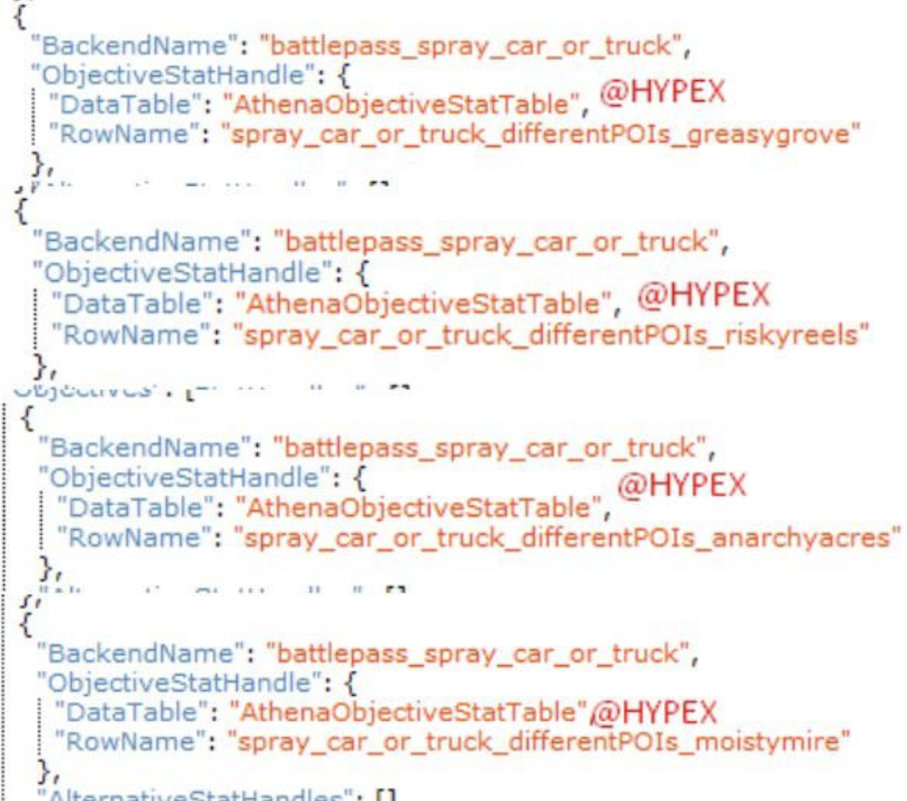 These four locations could be headed back into Fortnite soon. HYPEX