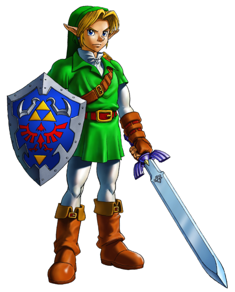 The Ocarina of Time version of Link is very iconic. Nintendo